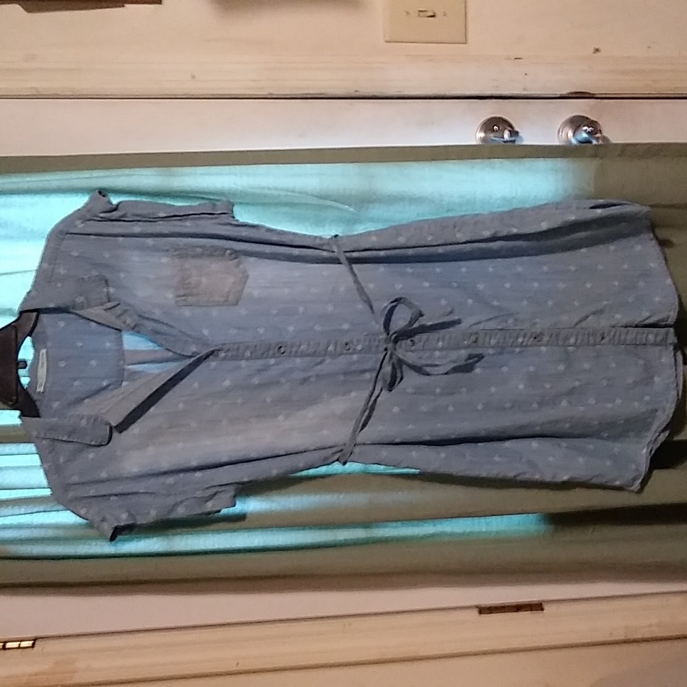 EUC Maurices Blue Jean Dress.  Size L.   F1